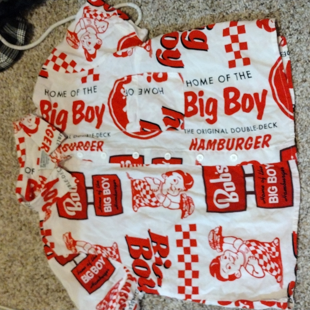 Big Boy Button down Tee